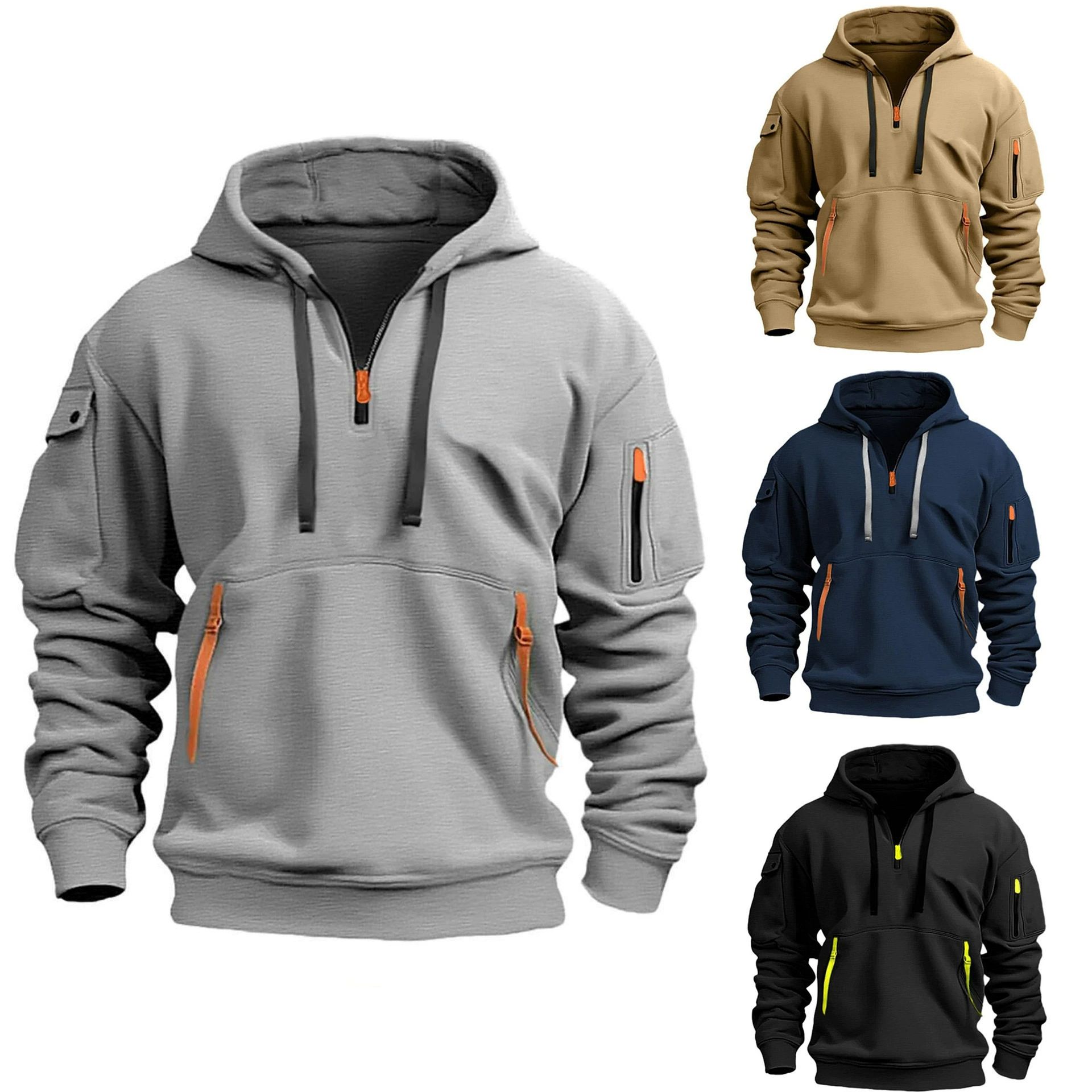 Shoulder Drop Hooded Sweatshirt Men's and Women's Plus Size Loose Pullover Fashion Sweatshirt Casual hoodie jacket