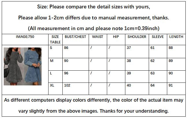 Elegant Denim Dress For Women Autumn Long Sleeve A-Line Sexy Patchwork Slim Dresses Fashion Lady Club Streetwear Jean Dress