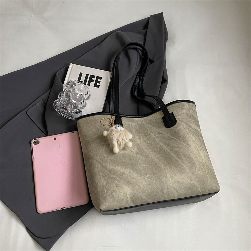 Women's Tote Bag - Commuting Essential, Great for Female College Students, Fits Laptop, Shoulder - Carry Comfort