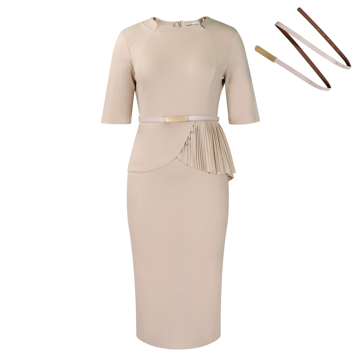 Dress Women Party Long Dresses Belt High Waist Lantern Sleeve Summer Party Wedding Vestidos Elegant Vintage Night