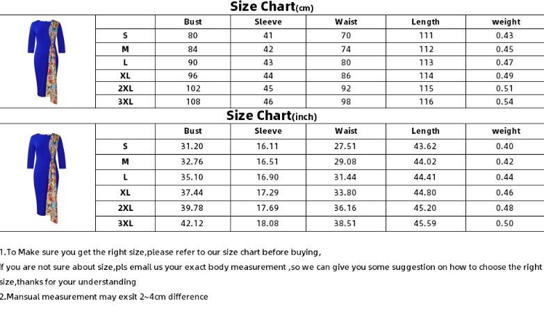 Plus-size women's new fashion temperament elegant bag hip slimming round neck pencil skirt slit dress Women's Clothing