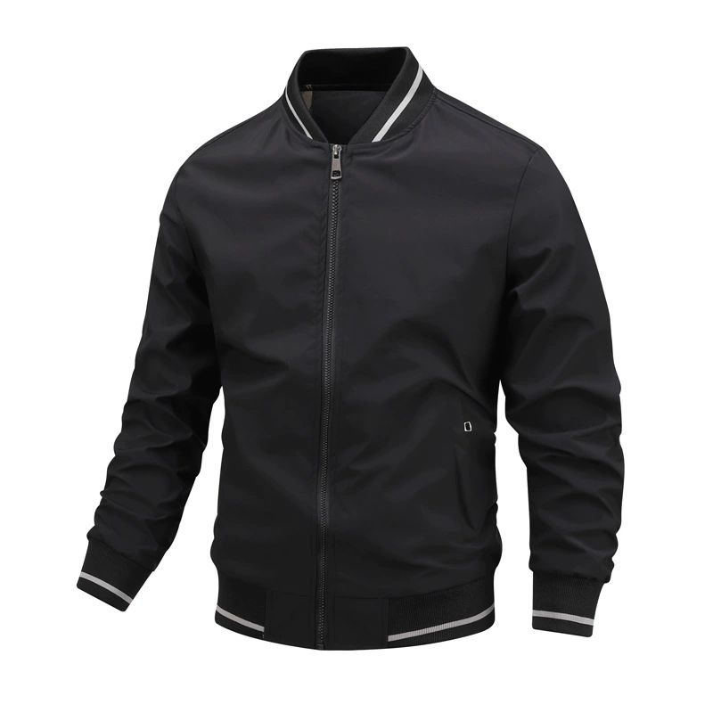 Spring Summer Bomber Jacket Men Black Casual Slim Fit Baseball Mens Jackets New Autumn Fashion High Quality Jackets for Men