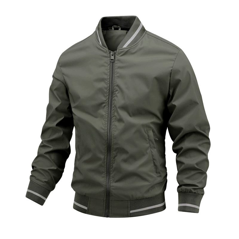Spring Summer Bomber Jacket Men Black Casual Slim Fit Baseball Mens Jackets New Autumn Fashion High Quality Jackets for Men
