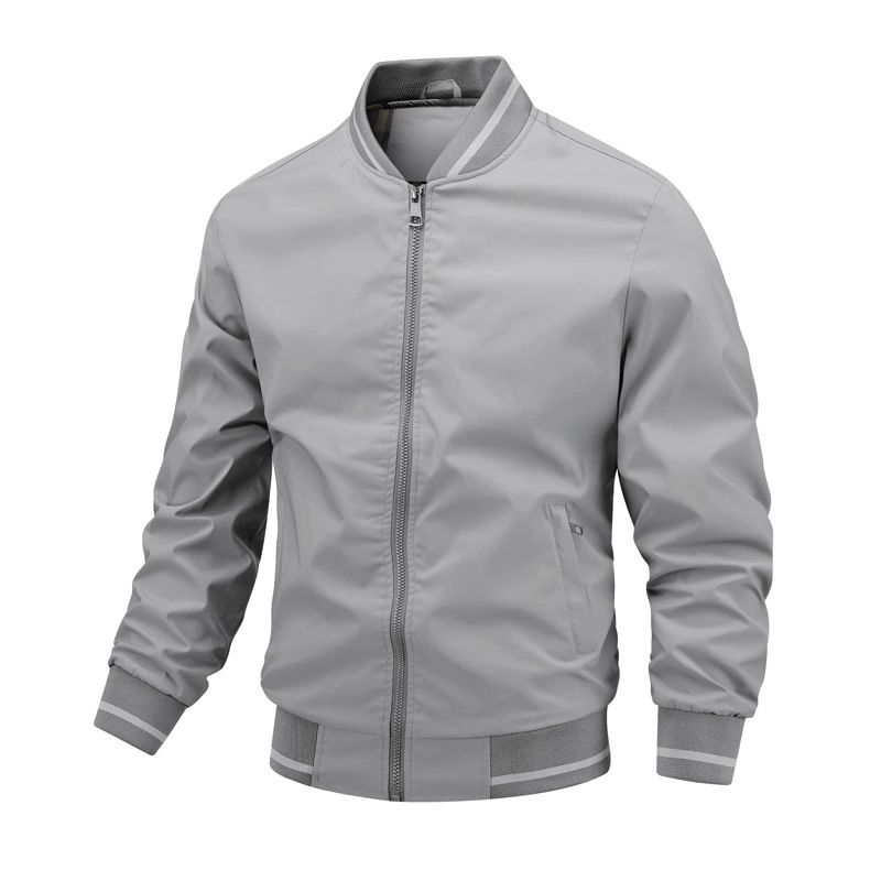 Spring Summer Bomber Jacket Men Black Casual Slim Fit Baseball Mens Jackets New Autumn Fashion High Quality Jackets for Men