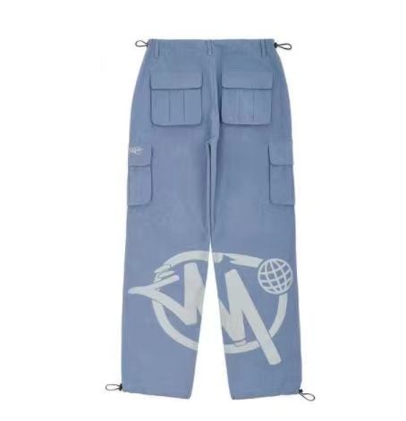 Long Pants Y2k Fashion Hip Hop Street Men Women Clothing Gym Basketball Multi-pocket Style Trousers