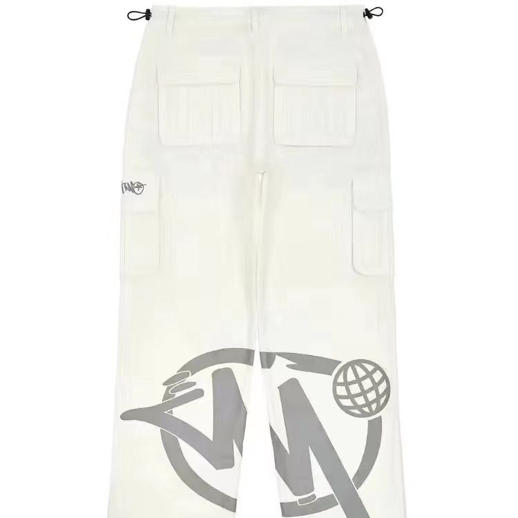 Long Pants Y2k Fashion Hip Hop Street Men Women Clothing Gym Basketball Multi-pocket Style Trousers