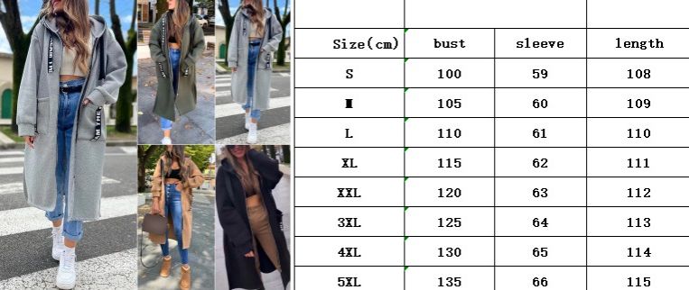 Women Hooded Long Coats Splice Casual Zipper Thick Coat Pocket Outwear Solid Jacket Autumn Winter Women's Clothing