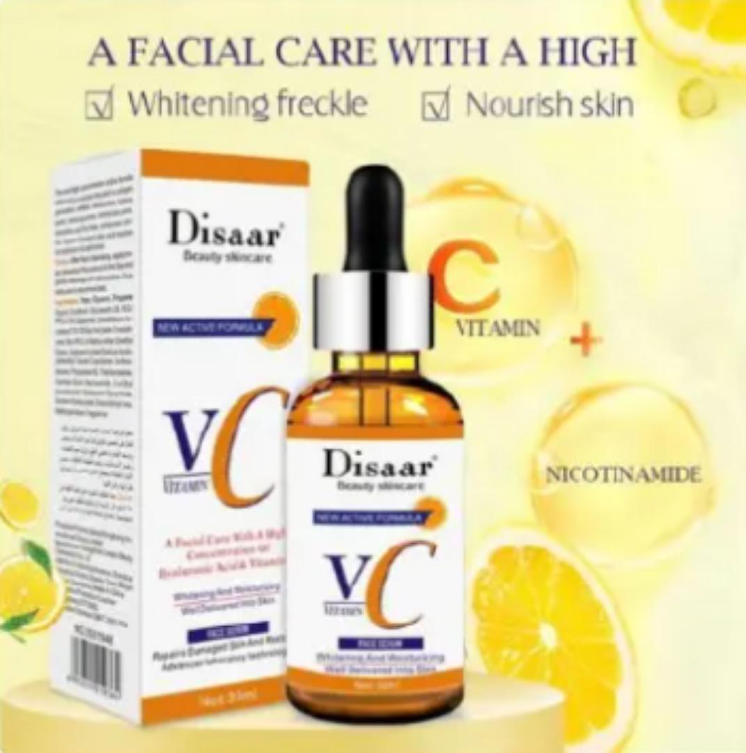 DISAAR VITAMIN C Hyaluronic acid face serum whitening moisturising