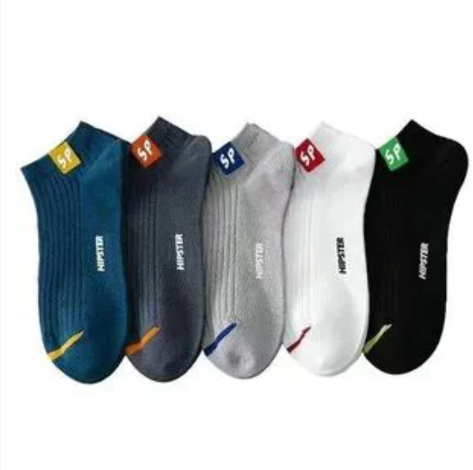 FASHION 1 PCS Pair of Premium Men’s/Unisex Low-Cut Ankle Socks – Soft, Breathable & Durable Everyday Wear Assorted Colours. Warm Stretchy and Breathable Sporty Ankle Socks