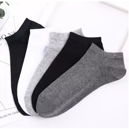 FASHION 1 PCS Pair of Premium Men’s/Unisex Low-Cut Ankle Socks – Soft, Breathable & Durable Everyday Wear Assorted Colours. Warm Stretchy and Breathable Sporty Ankle Socks