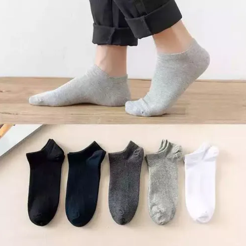 FASHION 1 PCS Pair of Premium Men’s/Unisex Low-Cut Ankle Socks – Soft, Breathable & Durable Everyday Wear Assorted Colours. Warm Stretchy and Breathable Sporty Ankle Socks