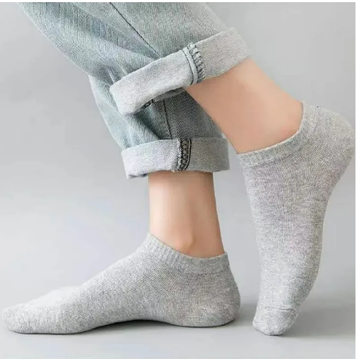 FASHION 1 PCS Pair of Premium Men’s/Unisex Low-Cut Ankle Socks – Soft, Breathable & Durable Everyday Wear Assorted Colours. Warm Stretchy and Breathable Sporty Ankle Socks