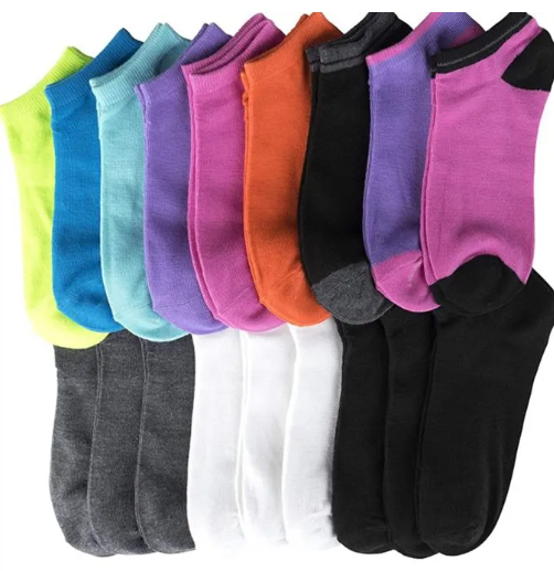 FASHION 1 PCS Pair of Premium Men’s/Unisex Low-Cut Ankle Socks – Soft, Breathable & Durable Everyday Wear Assorted Colours. Warm Stretchy and Breathable Sporty Ankle Socks