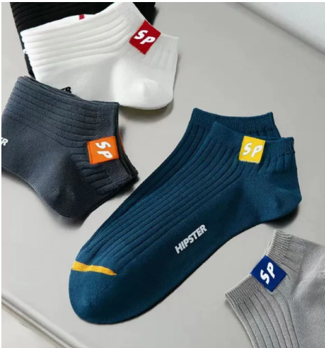 FASHION 1 PCS Pair of Premium Men’s/Unisex Low-Cut Ankle Socks – Soft, Breathable & Durable Everyday Wear Assorted Colours. Warm Stretchy and Breathable Sporty Ankle Socks