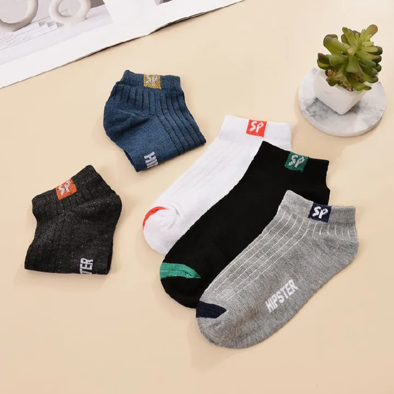 FASHION 1 PCS Pair of Premium Men’s/Unisex Low-Cut Ankle Socks – Soft, Breathable & Durable Everyday Wear Assorted Colours. Warm Stretchy and Breathable Sporty Ankle Socks