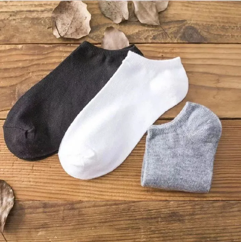 FASHION 1 PCS Pair of Premium Men’s/Unisex Low-Cut Ankle Socks – Soft, Breathable & Durable Everyday Wear Assorted Colours. Warm Stretchy and Breathable Sporty Ankle Socks