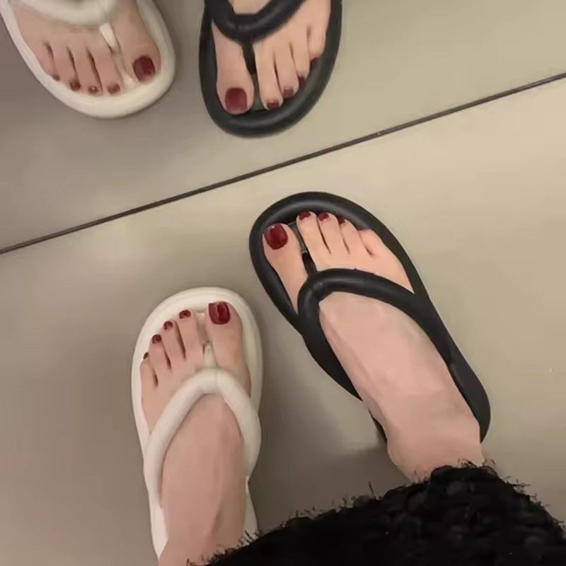 Summer Candy Colors Flip Flops Beach Soft Bottom Flat Slippers for Women Men Outdoor Lightweight Non Slip Flat Slide Sandals