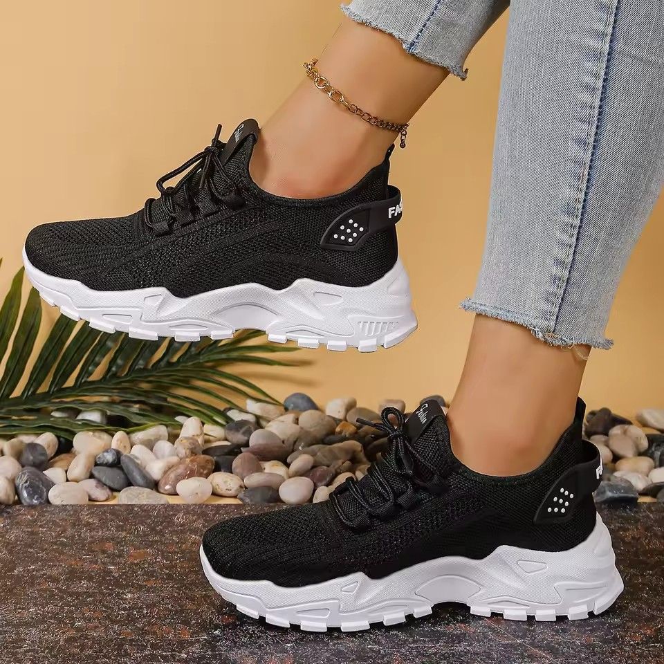 Woman shoes Leopard print sneakers lightweight and breathable women's casual sneakers sale shoes with free shipping