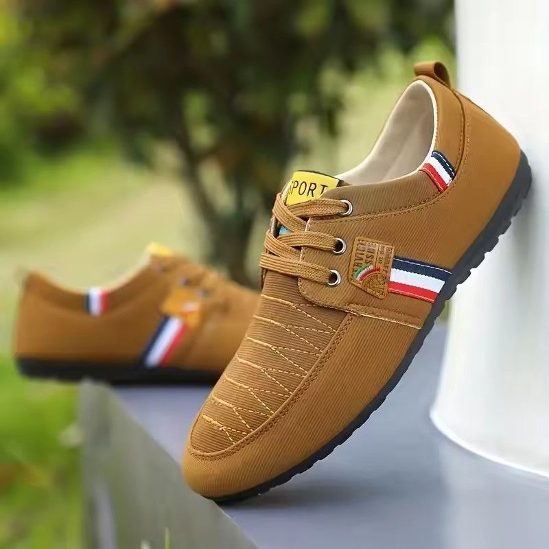 Brand protection 2026 new men's lightweight non-slip breathable wear-resistant running sports fashion versatile casual shoes