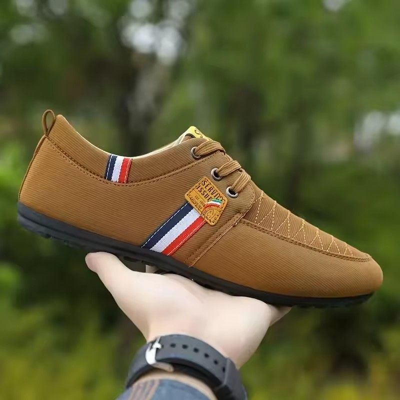 Brand protection 2026 new men's lightweight non-slip breathable wear-resistant running sports fashion versatile casual shoes