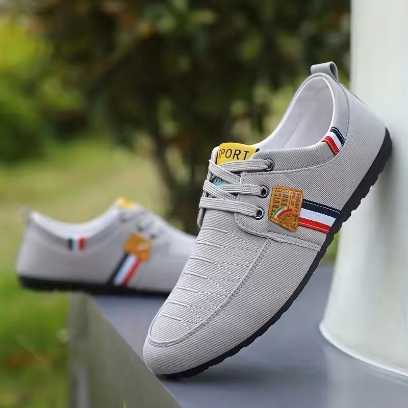 Brand protection 2026 new men's lightweight non-slip breathable wear-resistant running sports fashion versatile casual shoes