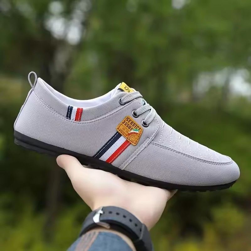 Brand protection 2026 new men's lightweight non-slip breathable wear-resistant running sports fashion versatile casual shoes