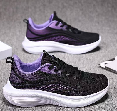 Women shoes breathable Travel shoes ladies mesh sports shoes casual sneaker running shoes girls soft-soled non-slip mesh shoes students sneakers Fast delivery within 1-5 days