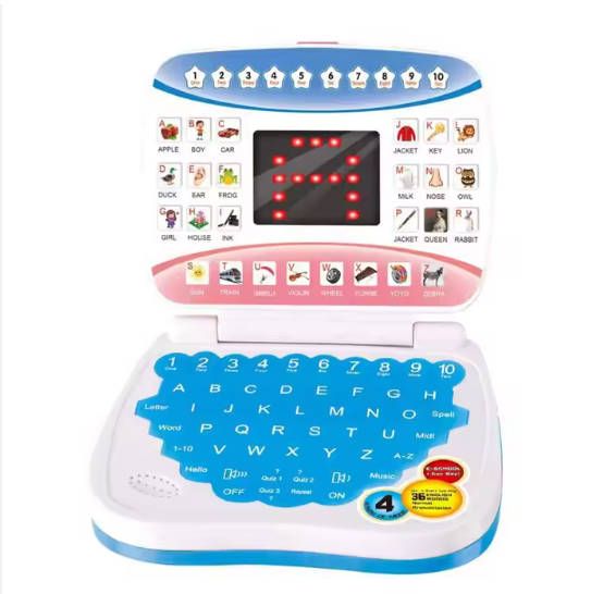 Children learning and educational machine Kid toys  LED display Early education multi-function reading machine toys Early education learning machine Boy Girl laptop toy Fast delivery within 1-5 days