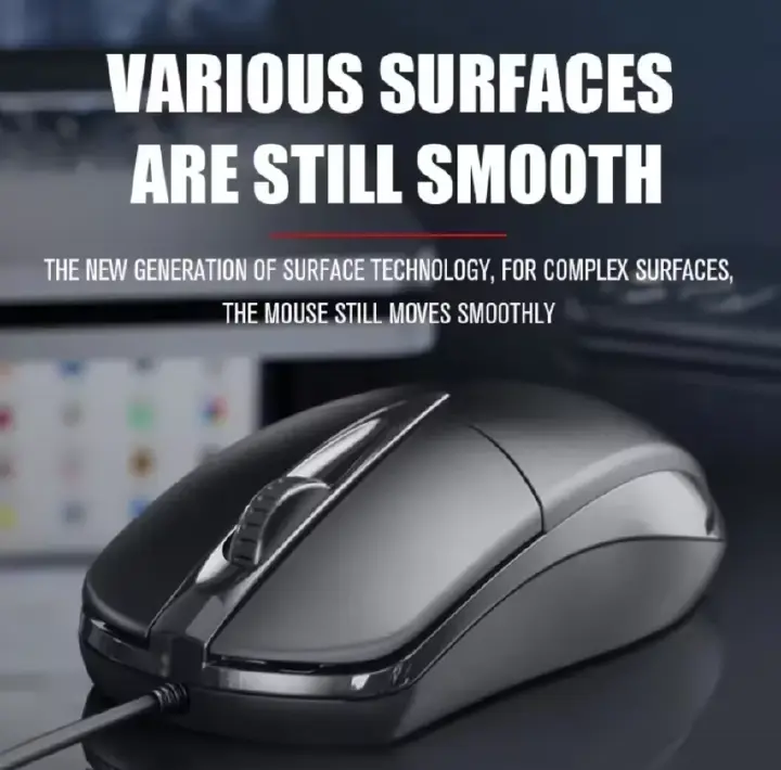 USB Optical Wired Mouse Laptop Home Office Mouse Anti Slip Roller 3D 1200DPI Game Mause Computer Accessories For PC Desktop Local fast delivery