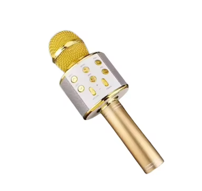 Rechargeable Wireless Bluetooth Karaoke Mic Sing-Along Bluetooth Karaoke Microphone and Bluetooth Stereo Speaker All-in-One Fast delivery within 1-5 days