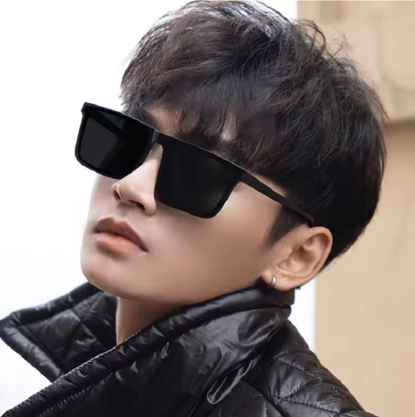 Vintage Square Sunglasses Women Oversized Sunglass Men Retro Black Driving Sun Glasses Shades Goggl Boy sunglasses Local fast delivery
