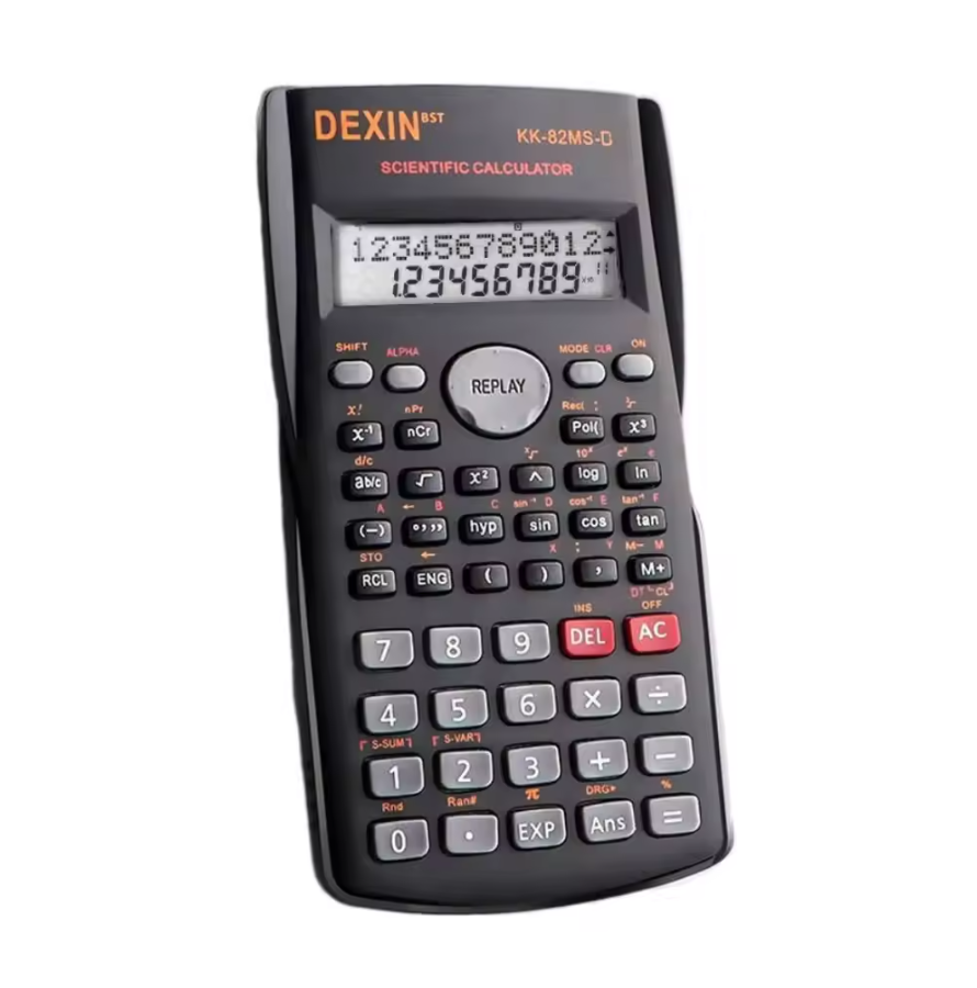 Multifunctional Scientific Calculator Student Portable Function Stationery School Office Supplies 12 Digits Display Scientific Calculator for Mathematics Teaching Student Fast delivery within 1-5 days