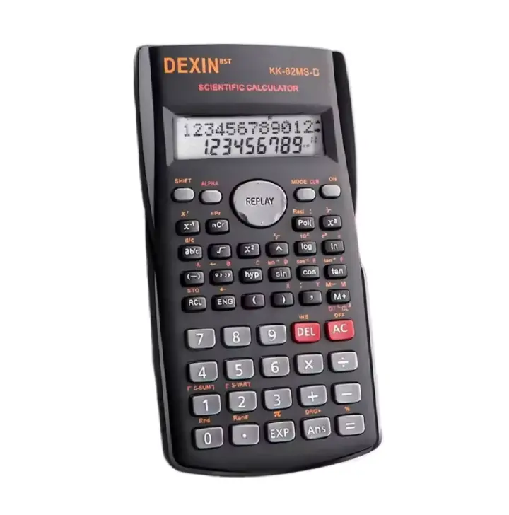 Multifunctional Scientific Calculator Student Portable Function Stationery School Office Supplies 12 Digits Display Scientific Calculator for Mathematics Teaching Student Fast delivery within 1-5 days