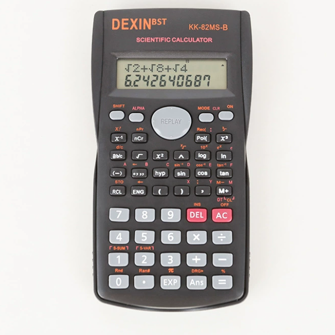 Multifunctional Scientific Calculator Student Portable Function Stationery School Office Supplies 12 Digits Display Scientific Calculator for Mathematics Teaching Student Fast delivery within 1-5 days