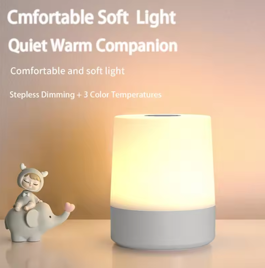 Rechargeable Led Night Lights Bedside Dimmable Charging Desktop Night Lamps Bedroom Bedside Lighting Decoration Touch Reading Led Table Lamps Local fast delivery