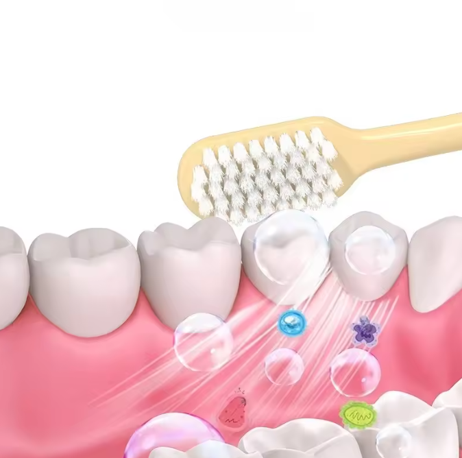 10pcs Soft Bristle Toothbrush Family Pack Colorful Wide Head with High-Density Bristles for Deep Cleaning & Gentle Gum Care Local fast delivery
