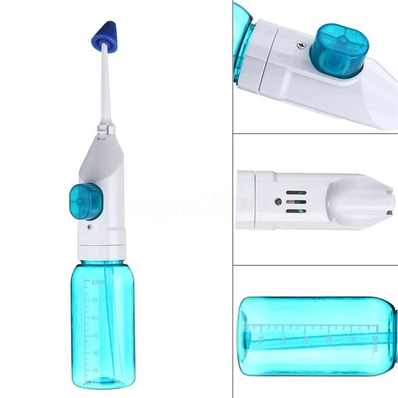 Household High Pressure Oral Irrigator Portable Teeth Clean Water Dental Floss Manual High Pressure Water Toothpick