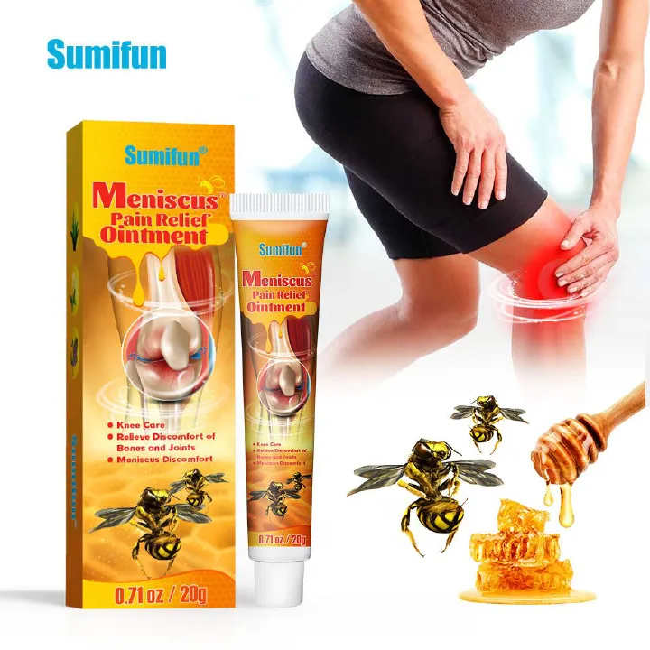 Sumifun Bee Venom Pain Relief Cream Knee Meniscus Synovitis Analgesic Joint Muscle Rheumatoid Arthritis Ointment