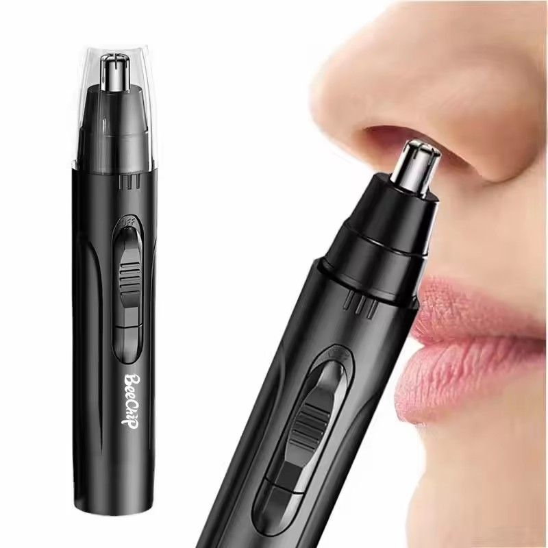 Electric Nose Hair Trimmer For Men Battery Model Trimming Nose Hair Women Nostrils Trim The Hair Scissors Nasal Hair Knife