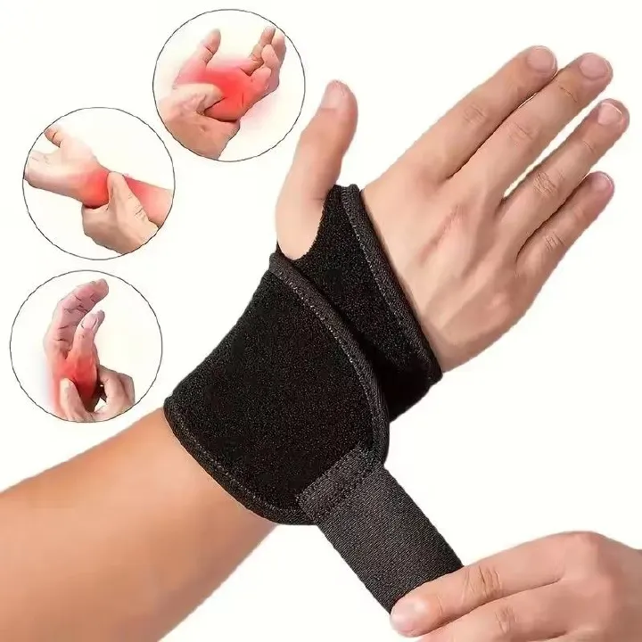 【Clearance Sale】2pcs/pack Adjustable Wrist Brace Perfect for Women & Men Support Wrap Strap Hand Carpal Tunnel Brace Fitness Suitable Both Right Left Hand