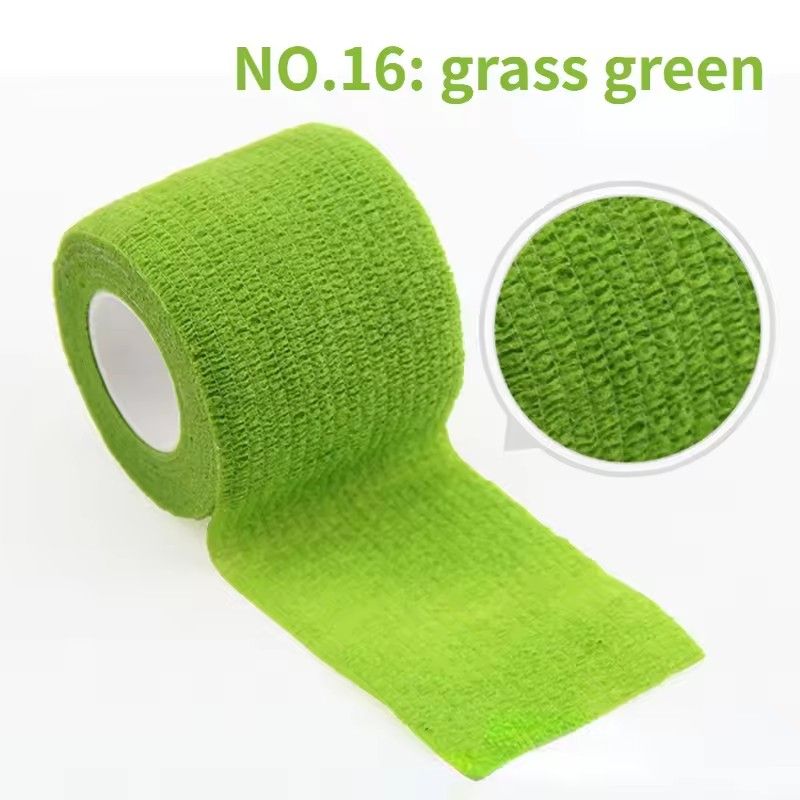 5Pcs Disposable Sports Bandage Elastic Elastoplast Self Adhesive Tape Protect Wrist Palm Finger Arm Shoulder Knee Ankle Pets Leg Tattoo Safety