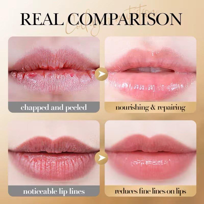 Sadoer Collagen lip balm - Hydrating, Soothing, Long-Lasting Protection, All-Season Protection