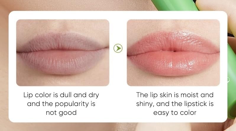 Sadoer 98% Aloe Vera Lip Balm - Hydrating, Moisturizing, Natural, Dry Skin