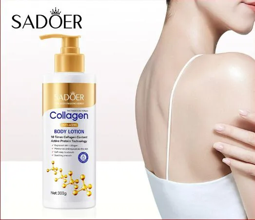 Skin Care Body Lotion Collagen Anti Wrinkle Moisturizing Hydrating Whitening Cream Brightening Smooth Anti Aging Nourish