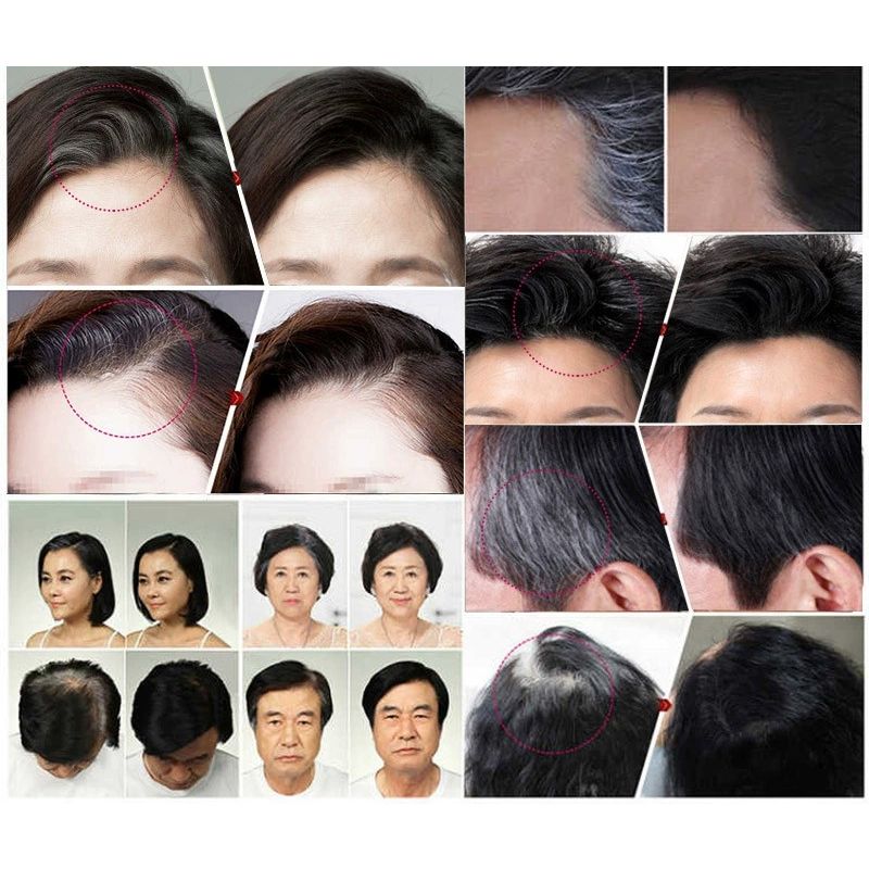 One Time Hair Dye Pen Hair Color Stick Instant Gray Root Professional Disposable Hair Dye Crayons Hair Dyeing Tool Gifts for Mum Dad