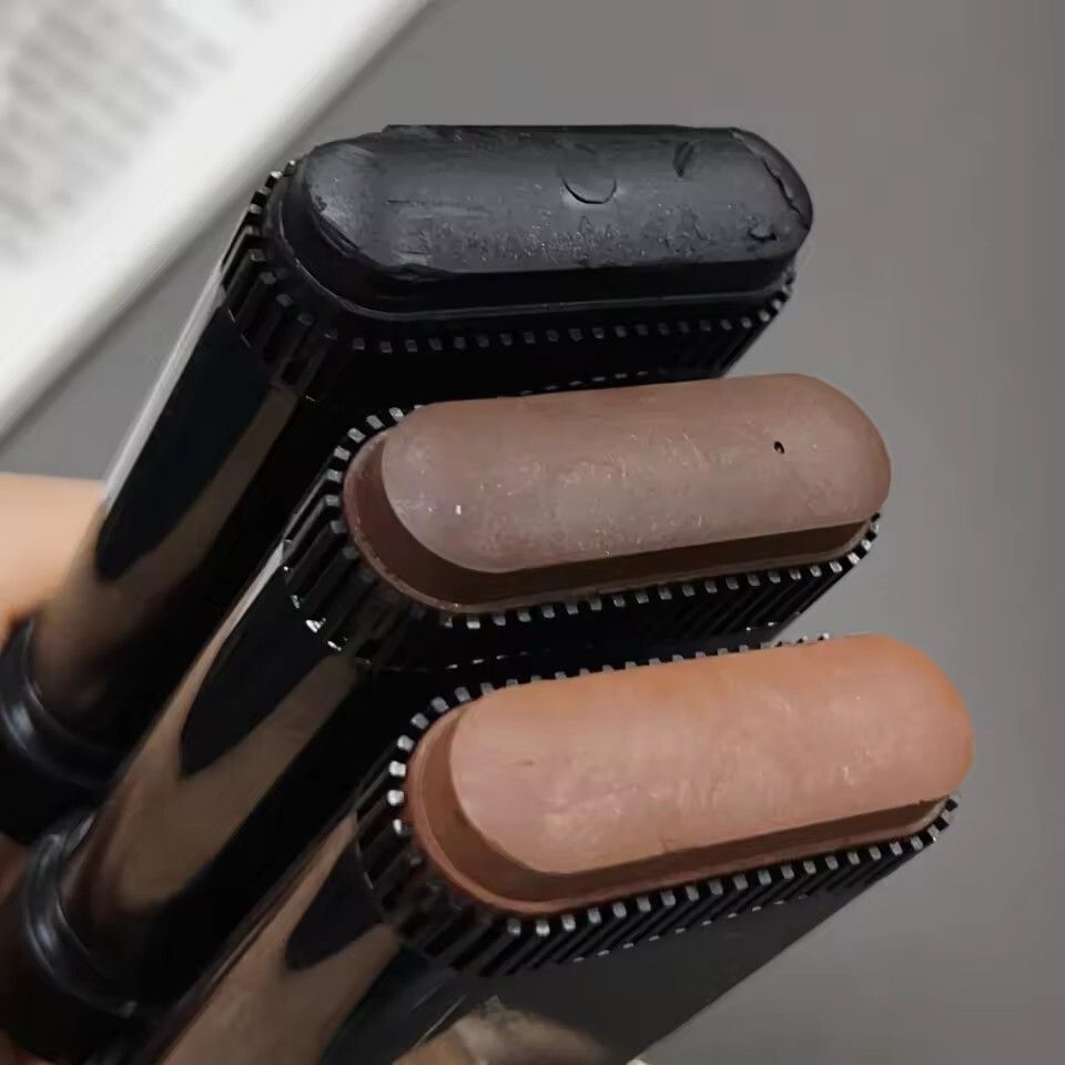 20g Portable Hair Dye Stick - Quick Gray Coverage, Easy Application, Quickly Dye Hair, Long-Lasting for All Hair Types | Creamy Texture, Sleek Design, Includes Applicator Brush