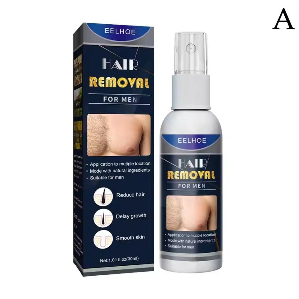 50ml Hair Removal Spray Nourishing Painless Non Irritating Soft Growth Inhibitor Smooth Portable Body Hair Removal for Man Women
