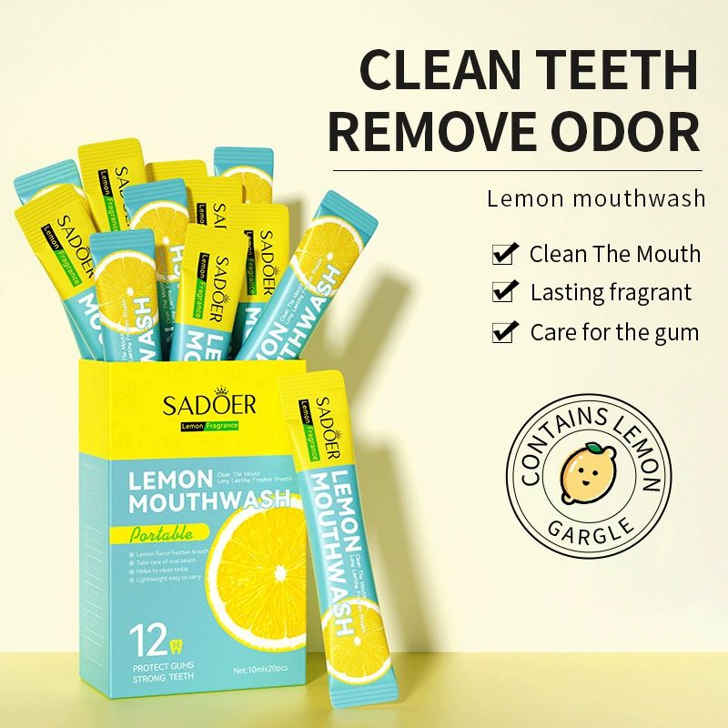 MouthwashDisposable Portable Cleaning and Oral Care