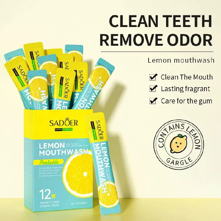 MouthwashDisposable Portable Cleaning and Oral Care
