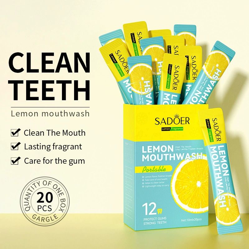 MouthwashDisposable Portable Cleaning and Oral Care